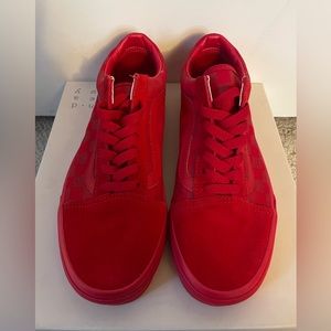 Vans Old Skool Red Checkerboard Women’s 7.5 Men’s 5
